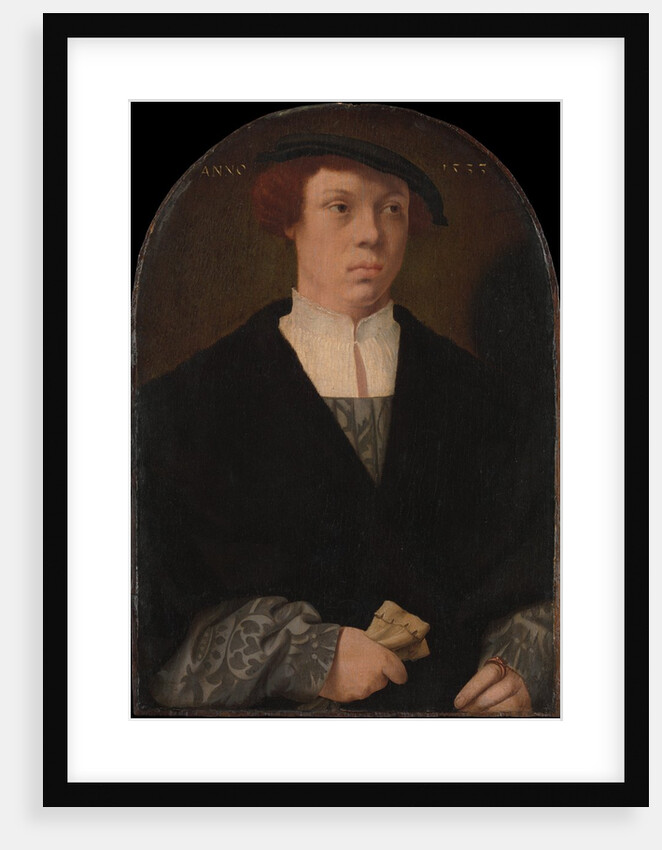 Portrait of a Man, 1533 by Bartholomaeus Bruyn the Elder