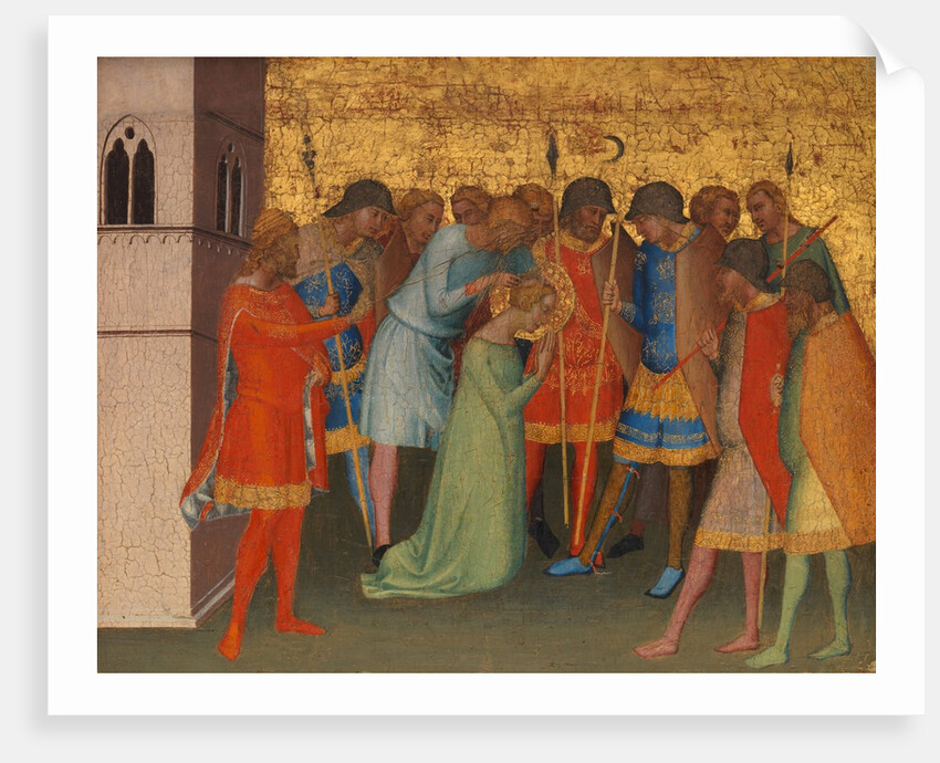 Saint Reparata Being Prepared for Execution by Bernardo Daddi