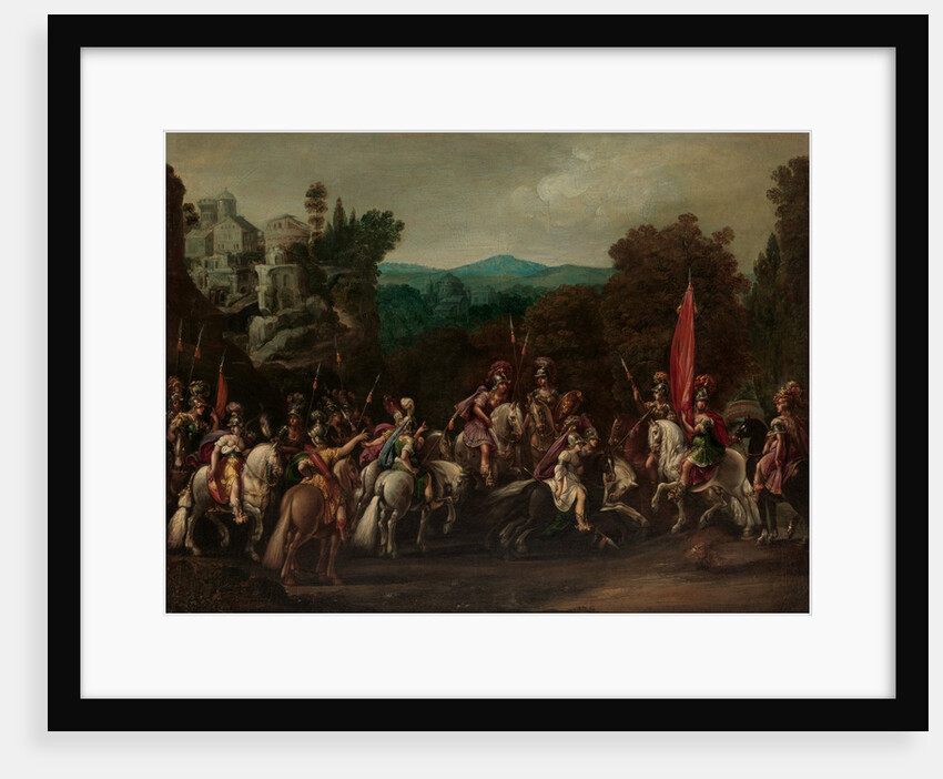 Departure of the Amazons, 1620s by Claude Deruet