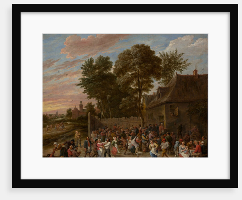 Peasants Dancing and Feasting, ca. 1660 by David Teniers II