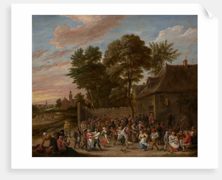 Peasants Dancing and Feasting, ca. 1660 by David Teniers II