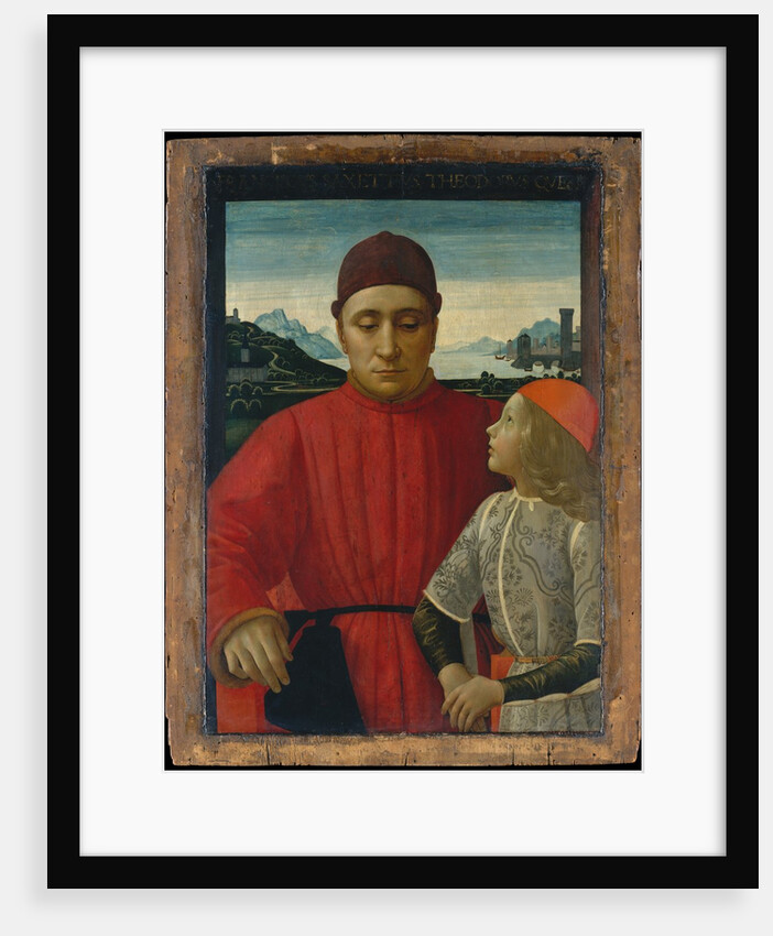 Francesco Sassetti and His Son Teodoro, ca. 1488 by Domenico Ghirlandaio