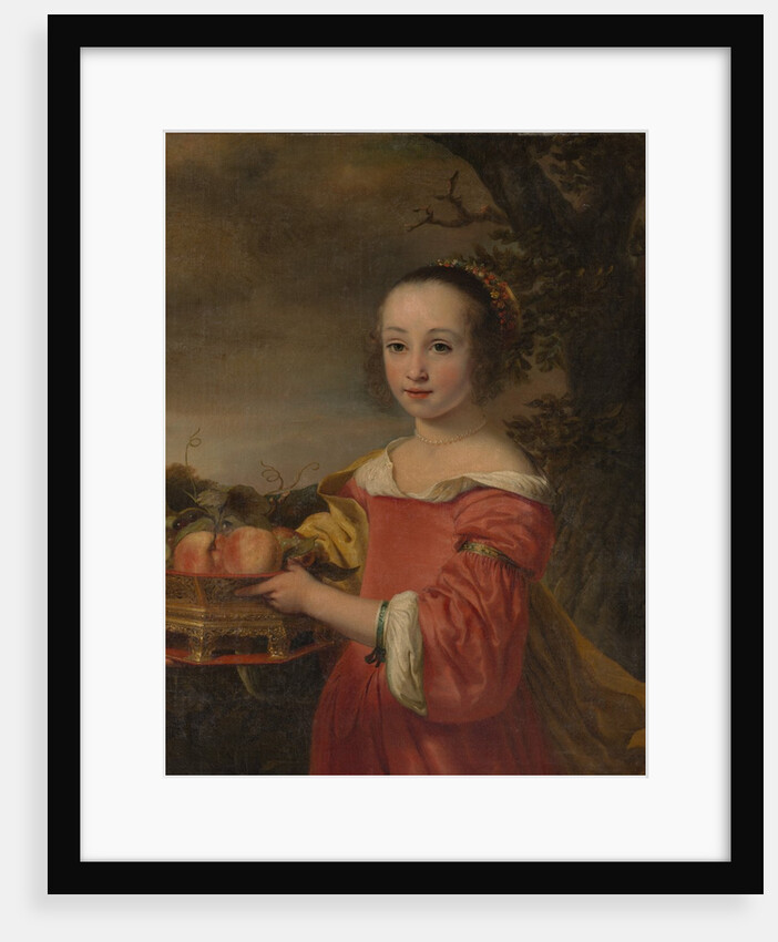 Petronella Elias with a Basket of Fruit, 1657 by Ferdinand Bol