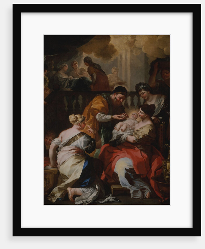 The Birth of the Virgin, ca. 1690 by Francesco Solimena