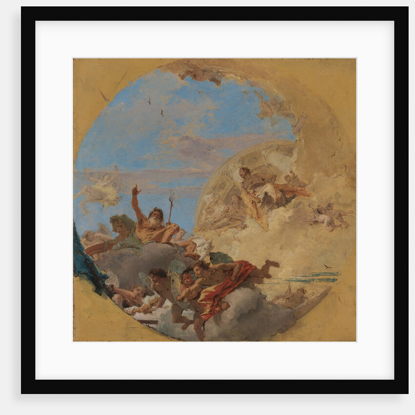 Neptune and the Winds by Giovanni Battista Tiepolo
