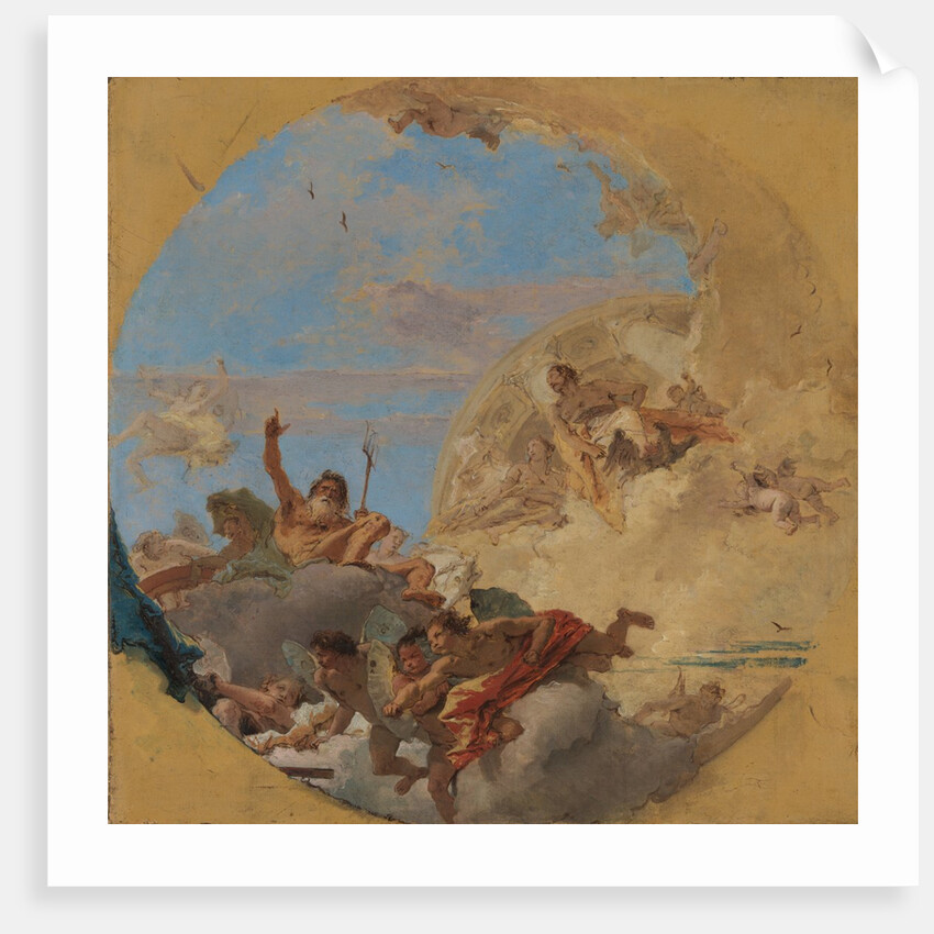 Neptune and the Winds by Giovanni Battista Tiepolo