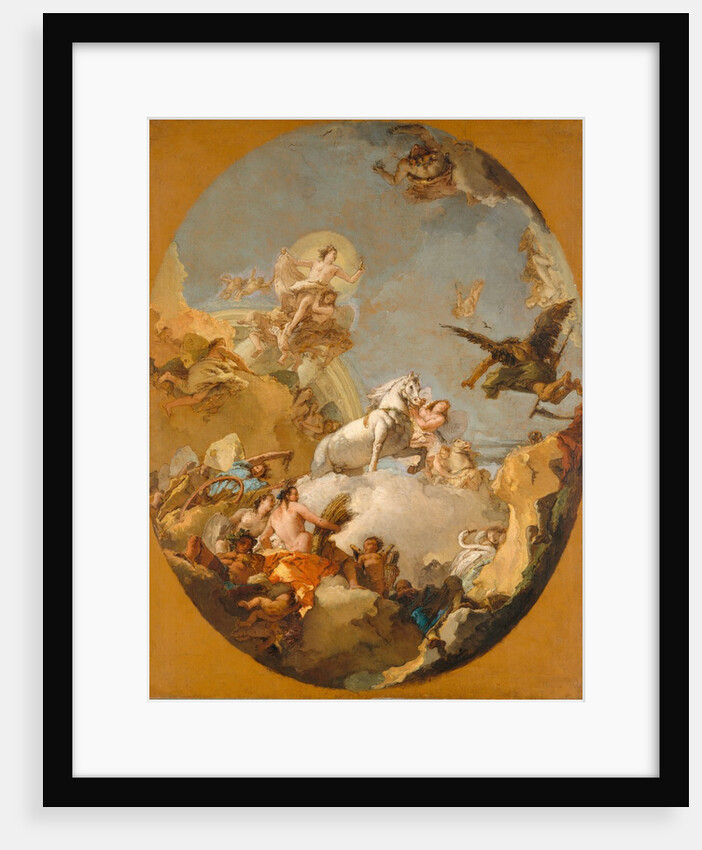 The Chariot of Aurora, 1760s by Giovanni Battista Tiepolo