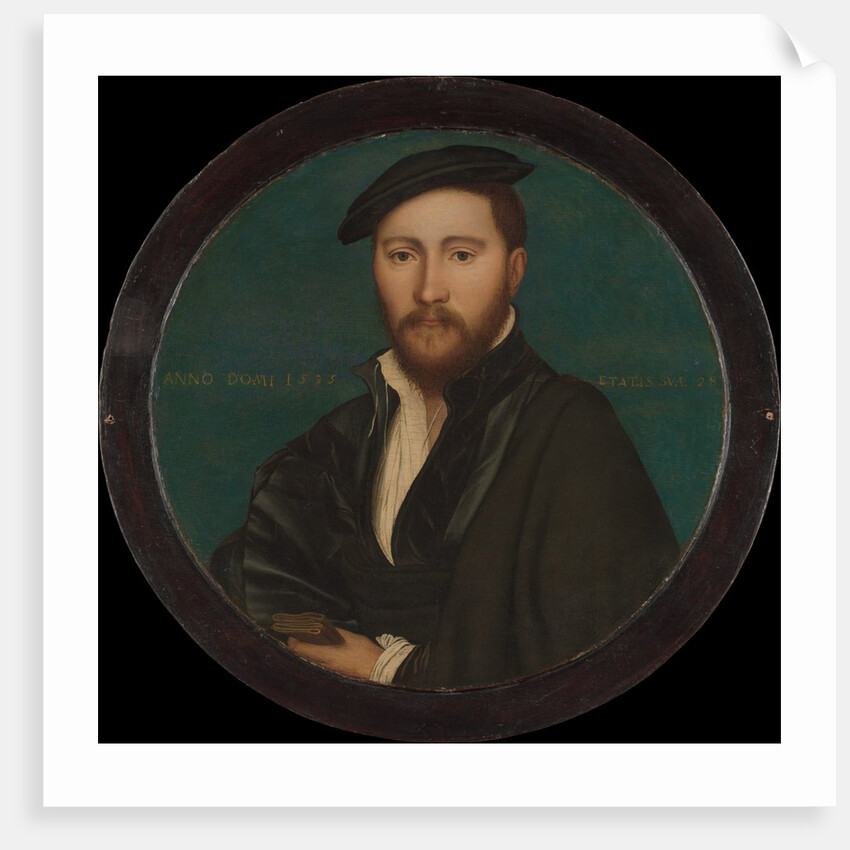 Portrait of a Man, 1535 by Workshop of Hans Holbein the Younger
