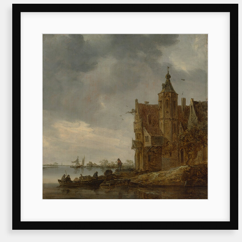 Country House near the Water, 1646 by Jan van Goyen