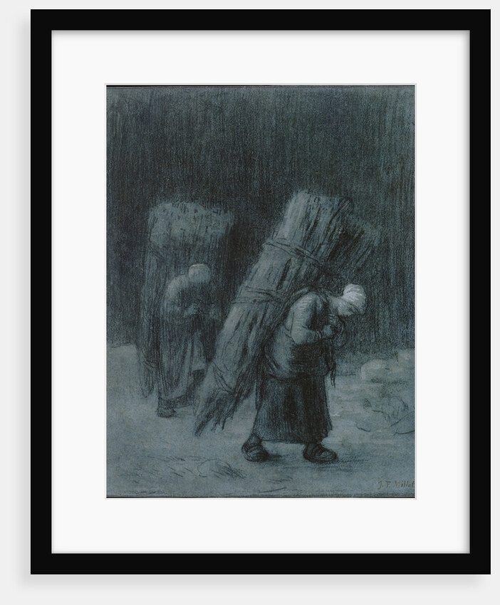Women Carrying Faggots, ca. 1858 by Jean Francois Millet