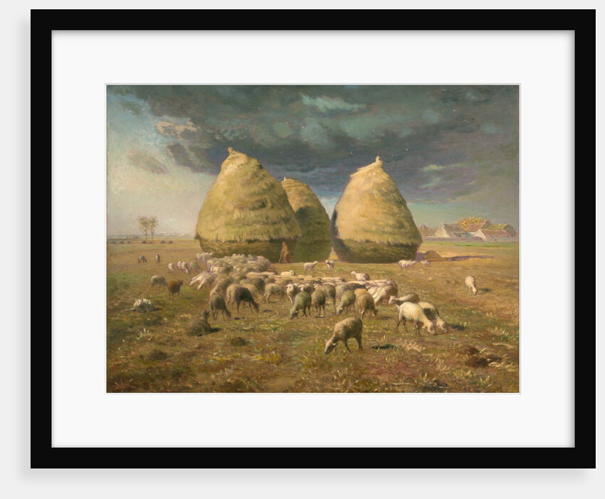 Haystacks: Autumn, ca. 1874 by Jean Francois Millet