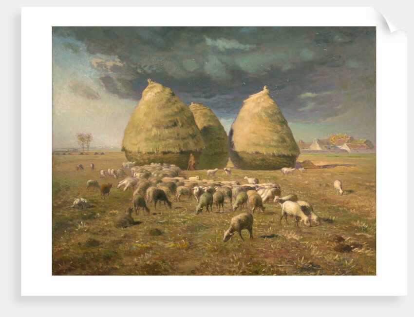 Haystacks: Autumn, ca. 1874 by Jean Francois Millet
