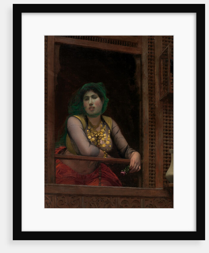 Woman at a Balcony, 1887-88 by Jean-Leon Gerome