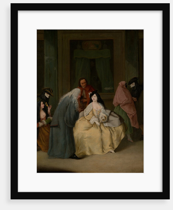 The Meeting, 1746 by Pietro Longhi