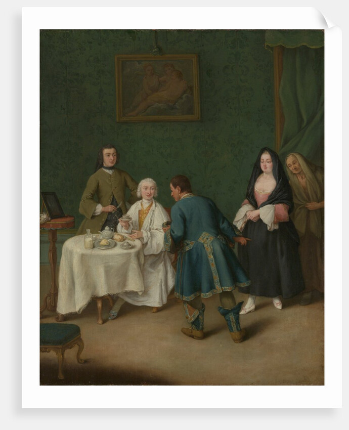 The Temptation, 1746 by Pietro Longhi