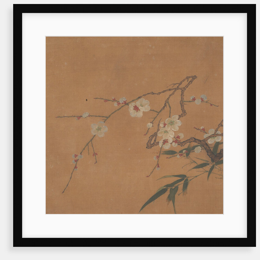 Flowering Plum and Bamboo, 17th century by Unknown