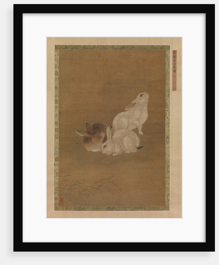 Three Rabbits by Unknown