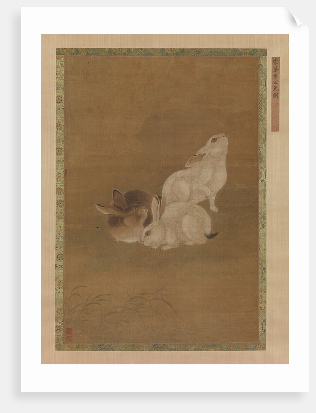 Three Rabbits by Unknown