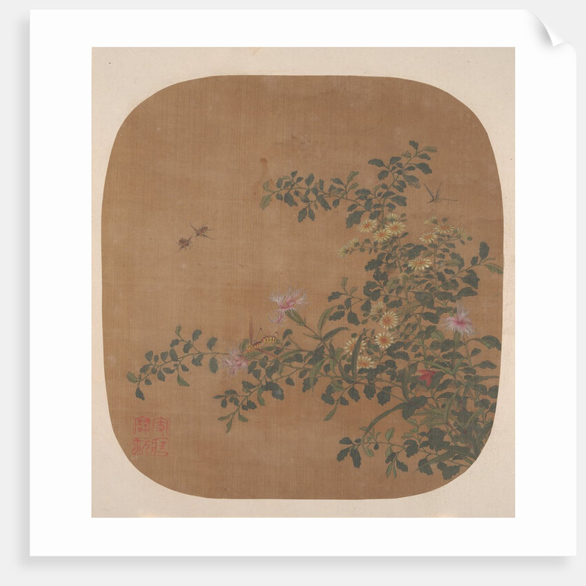 Flowers and Bees, 18th century by Unknown