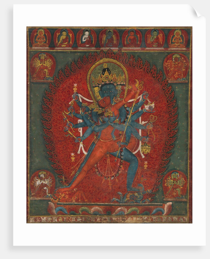 Chakrasamvara and Vajravarahi, 1575-1600 by Unknown