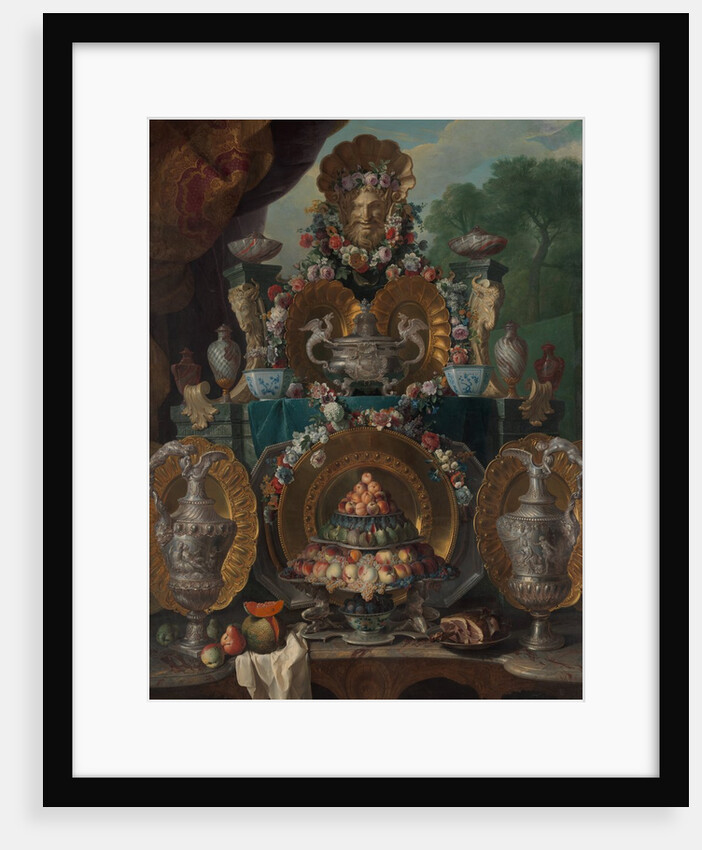 Still Life with Silver by Alexandre François Desportes