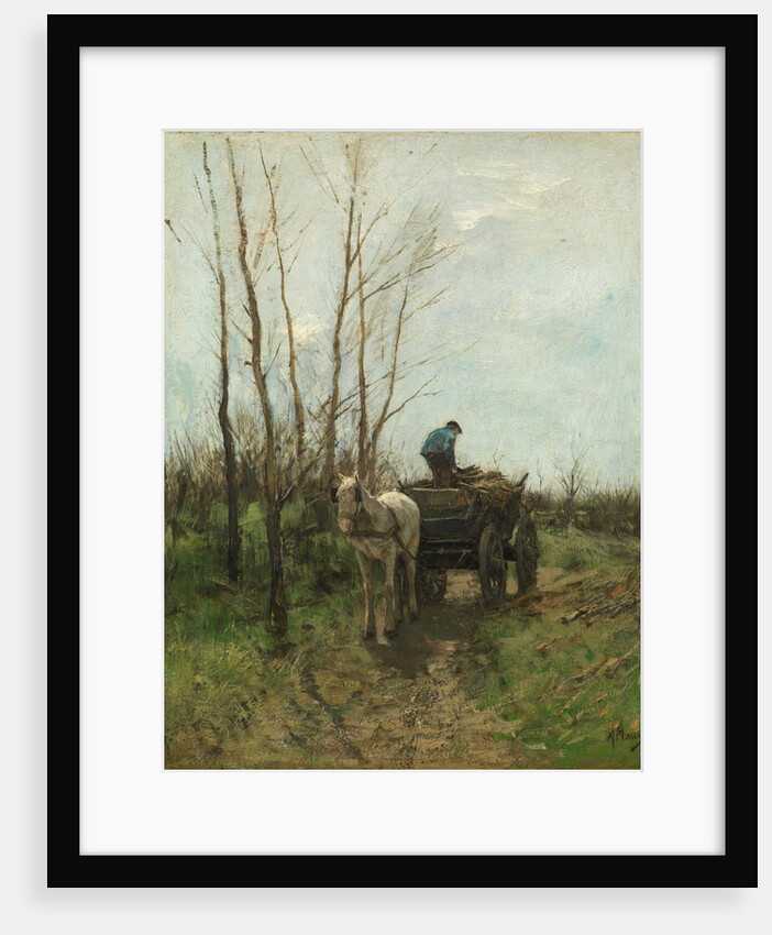 Gathering Wood by Anton Mauve