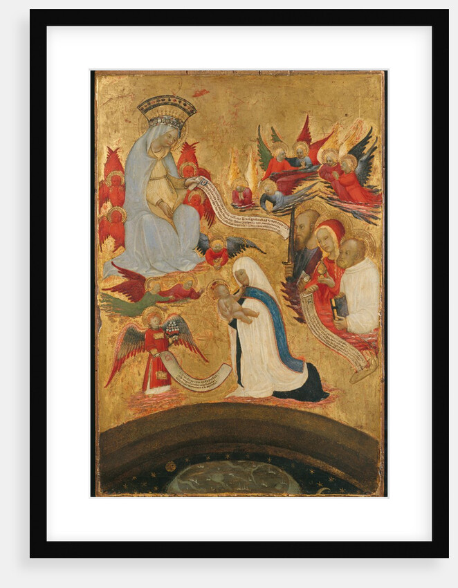 Santa Francesca Romana Holding the Christ Child, ca. 1445 by Antonio del Massaro da Viterbo