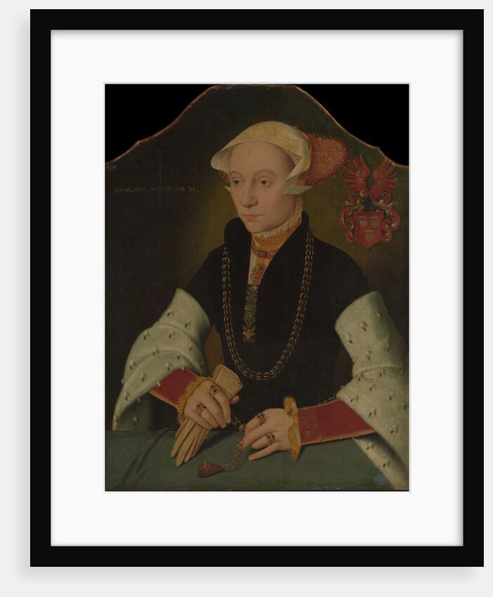 Portrait of a Woman of the Slosgin Family of Cologne, 1557 by Bartholomaeus Bruyn the Younger