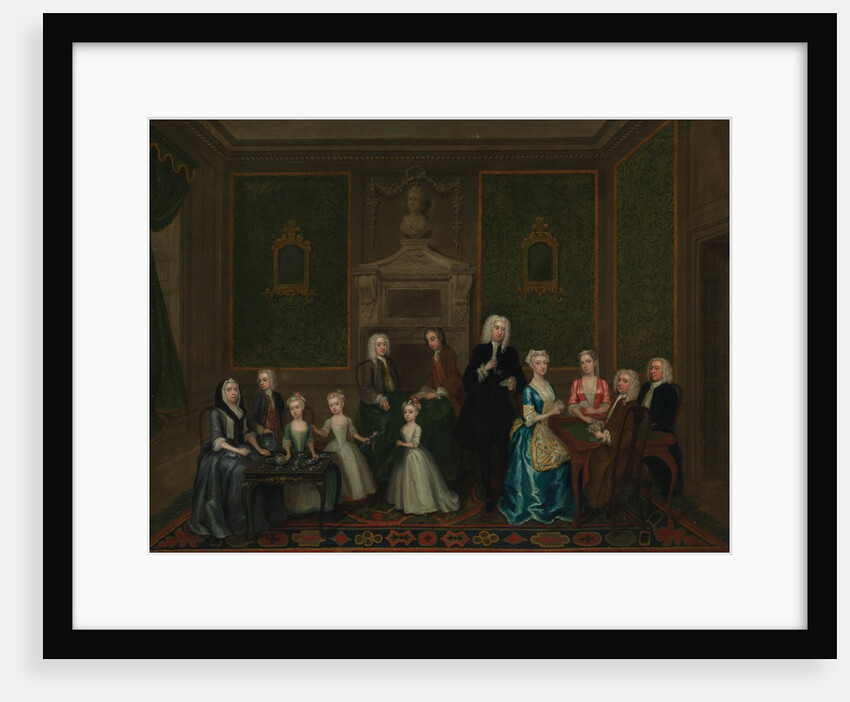 The Strong Family, 1732 by Charles Philips
