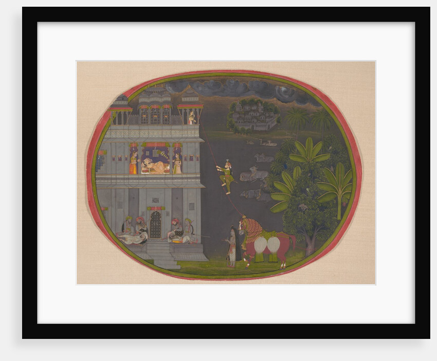 Escapade at Night:, ca. 1800-10 by Chokha