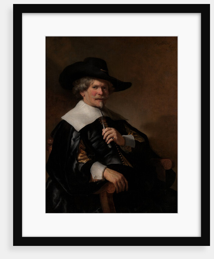 Portrait of a Man Seated in an Armchair, ca. 1640-50 by Dutch Painter