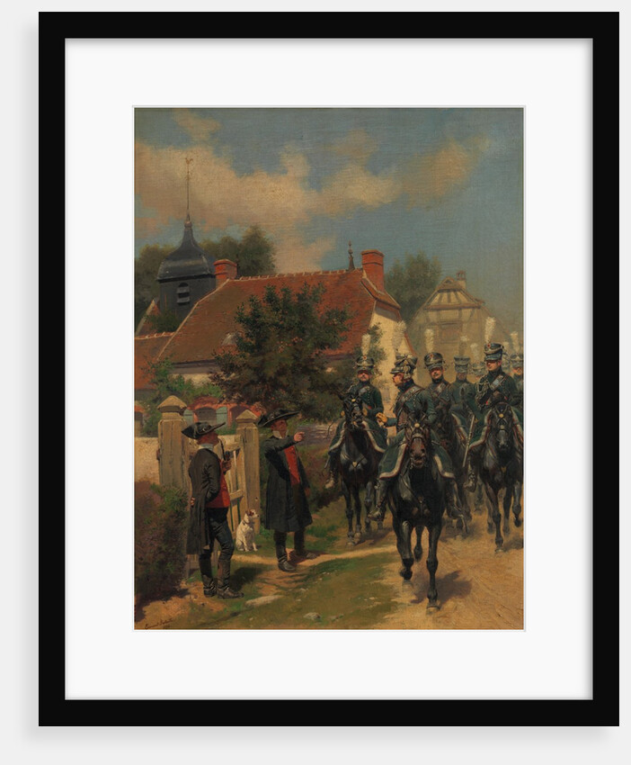 Gendarmes d'Ordonnance, 1894 by Jean Baptiste Edouard Detaille