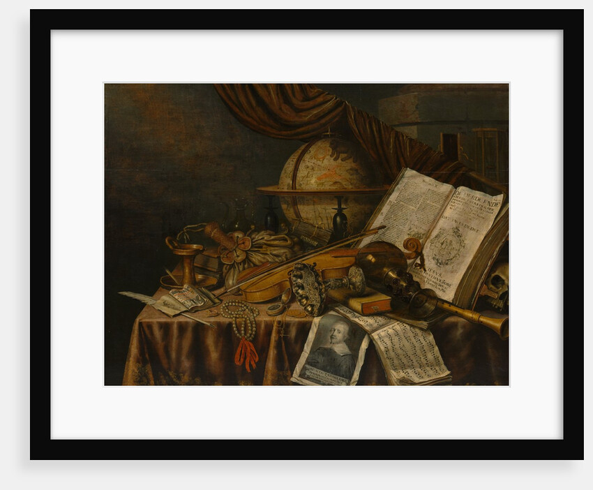 Vanitas Still Life, 1662 by Edwaert Collier