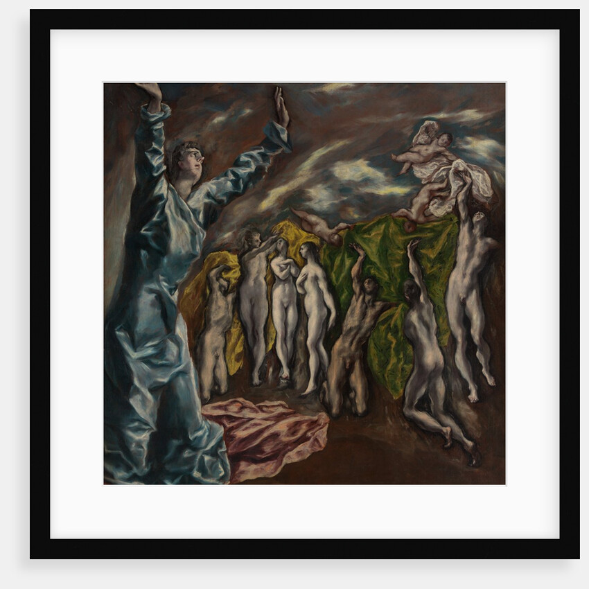 The Vision of Saint John, ca. 1608-14 by El Greco