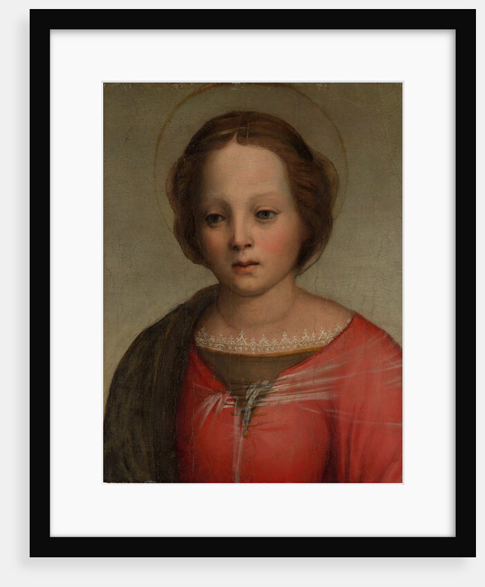 Head of the Madonna, ca. 1509 by Franciabigio