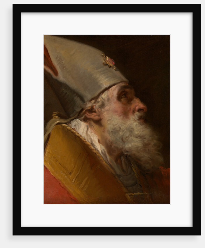 Head of a Bishop, ca. 1770 by Gaetano Gandolfi