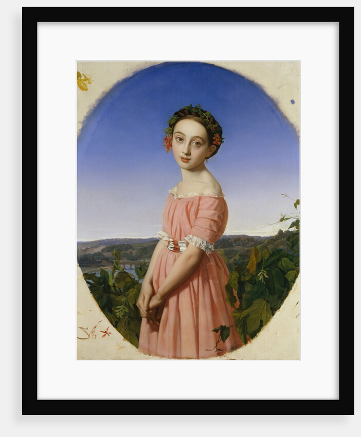 Faustine Léo, 1842 by Henri Lehmann