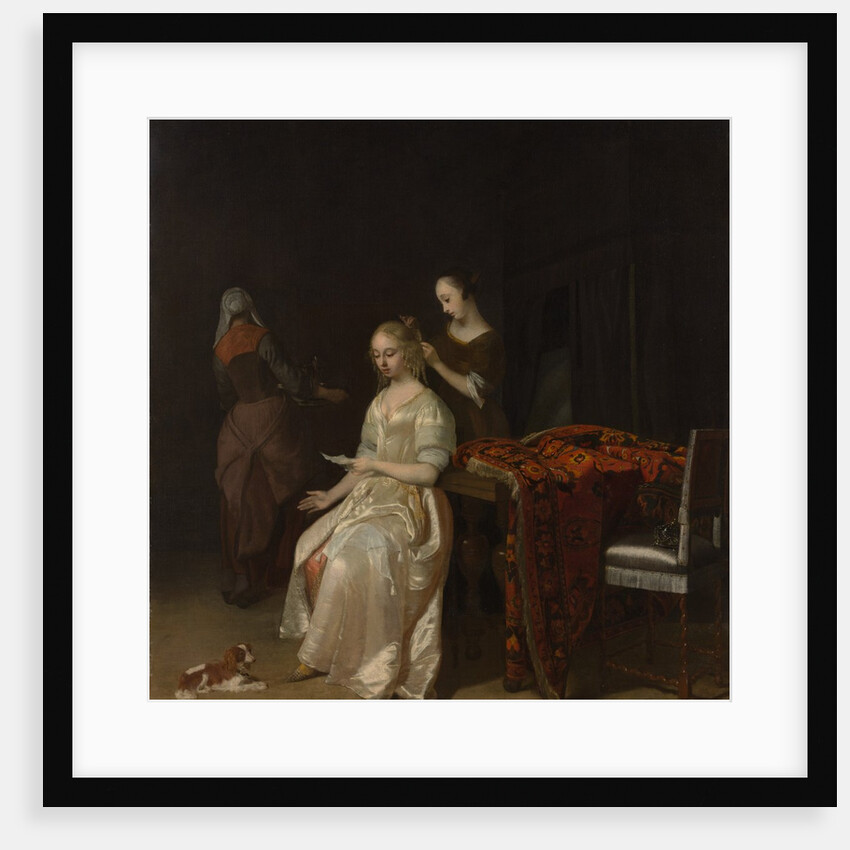 The Love Letter, early 1670s by Jacob Ochtervelt