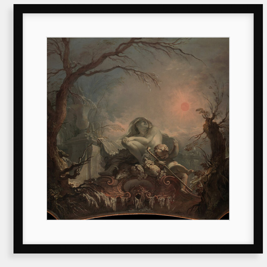 Allegory of Winter by Jacques de Lajoue II