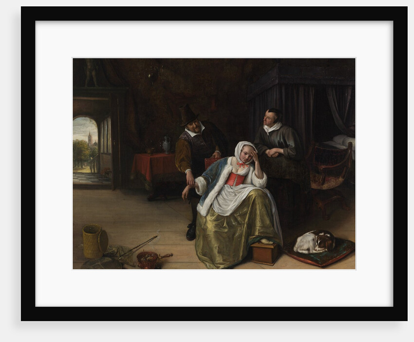 The Lovesick Maiden, ca. 1660 by Jan Steen