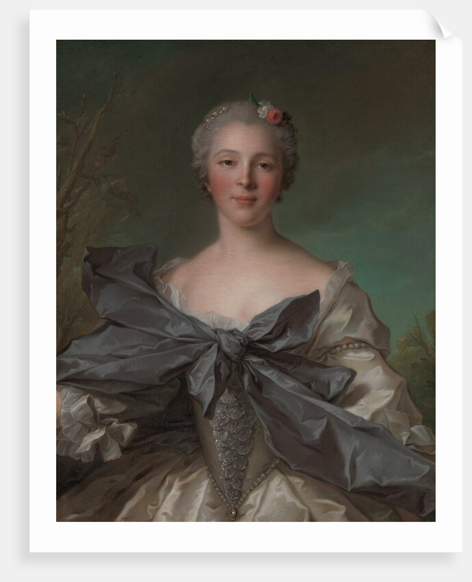Marie Françoise de La Cropte de St. Abre, Marquise d'Argence, 1744 by Jean-Marc Nattier