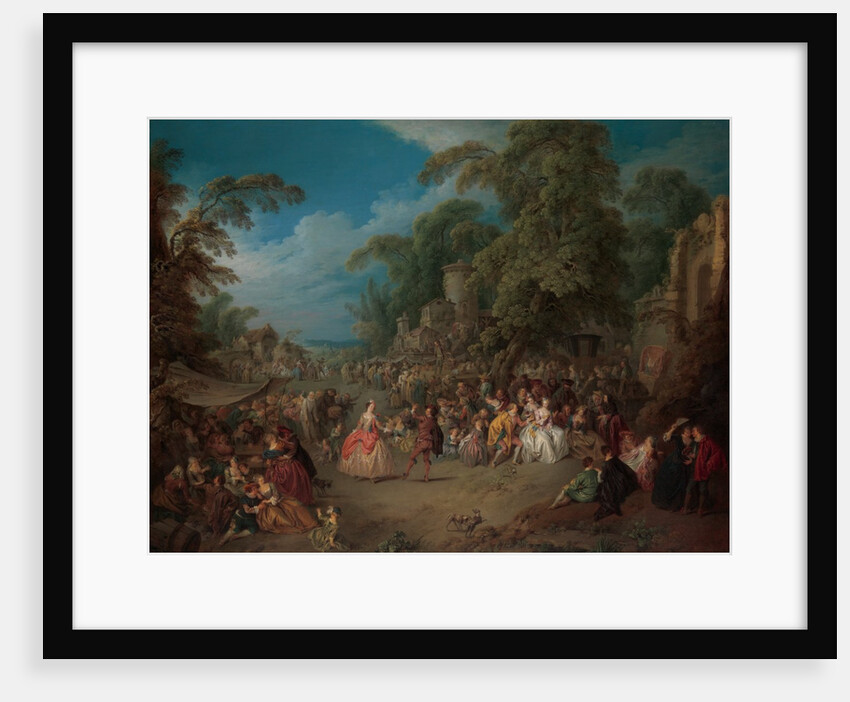 The Fair at Bezons, ca. 1733 by Jean-Baptiste Pater