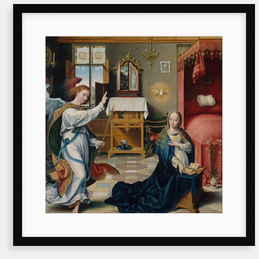 The Annunciation, ca. 1525 by Joos van Cleve