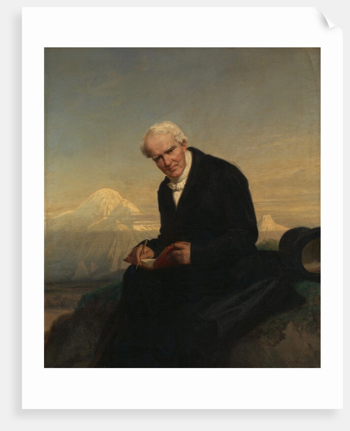 Baron Alexander von Humboldt, 1859 by Julius Schrader