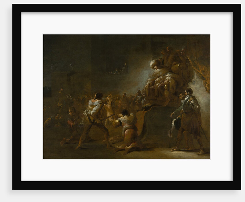 The Judgment of Solomon, 1640s by Leonard Bramer