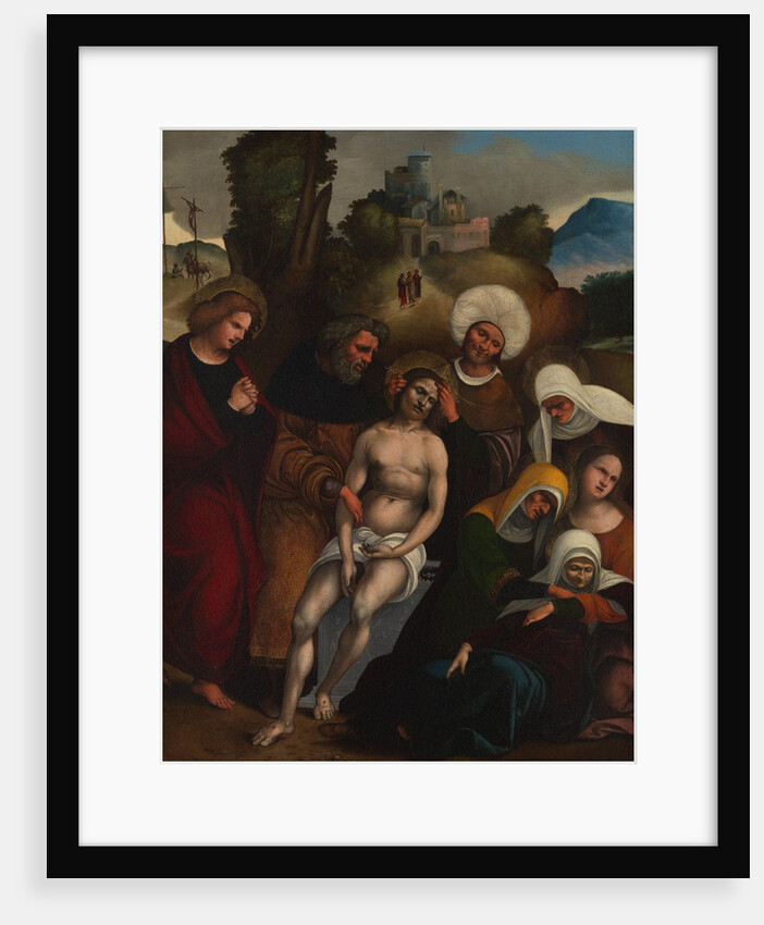 The Lamentation, ca. 1514-16 by Ludovico Mazzolino