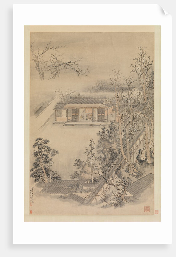Drinking in the Bamboo Garden, 1773 by Luo Ping