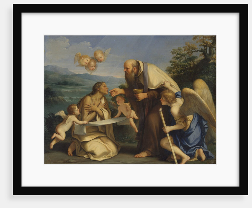 The Last Communion of Saint Mary of Egypt, 1680 by Marc Antonio Franceschini