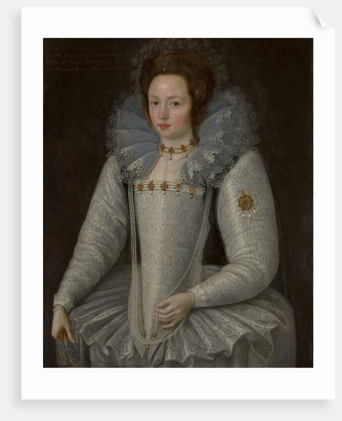 Ellen Maurice, 1597 by Marcus Gheeraerts