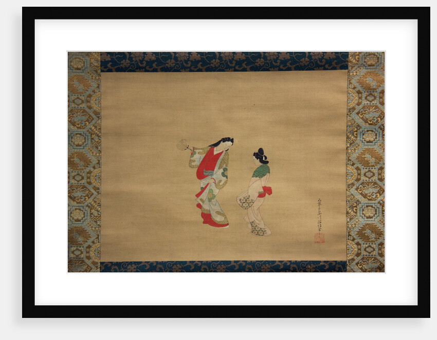 Woman and Attendant, 18th century by Nishikawa Sukenobu